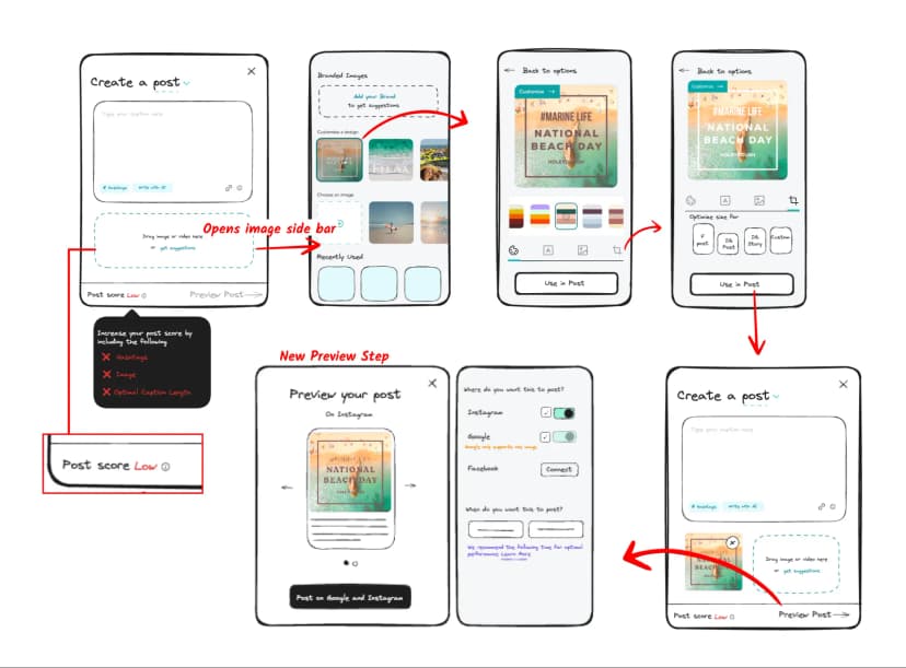 Early explorations: Studio tools within the composer (replace with your image)